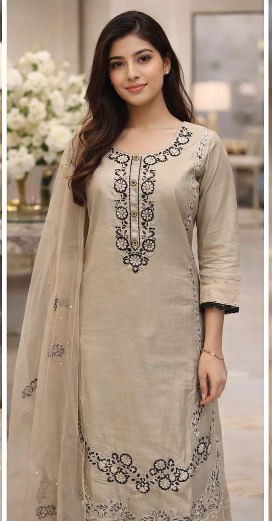 3 Piece Kurti Set