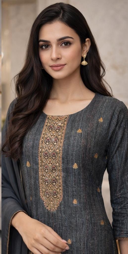 A-Line Kurti Set