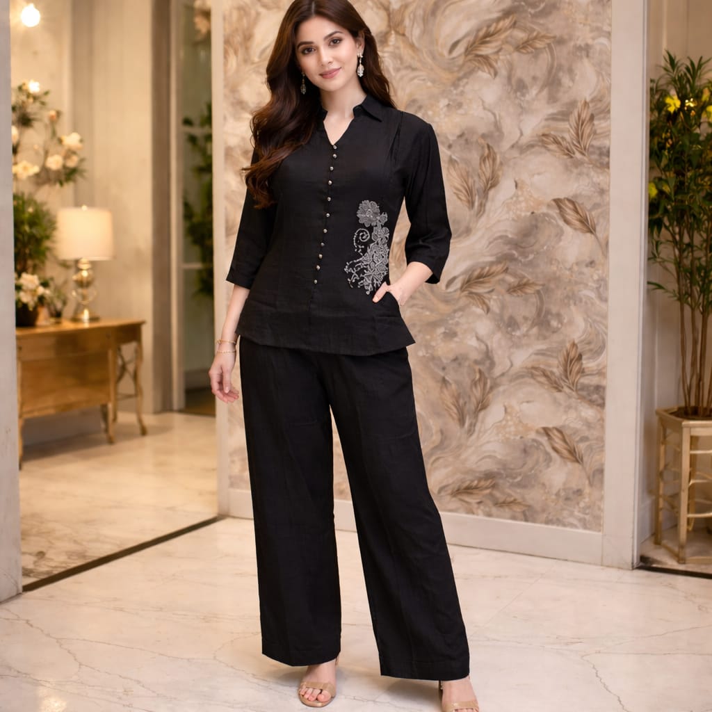 Party Wear Co-ord set In 2 Different Colors