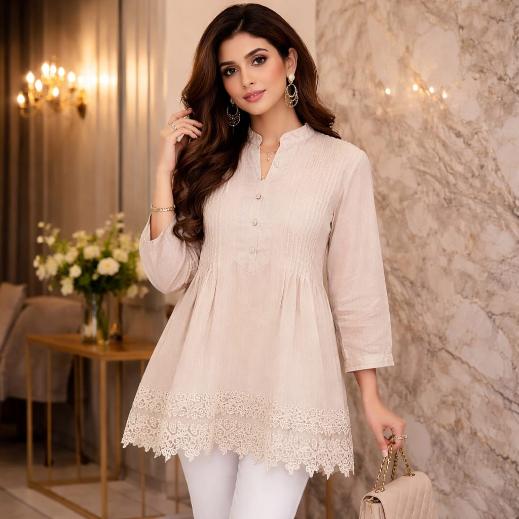 Fancy cotton top
