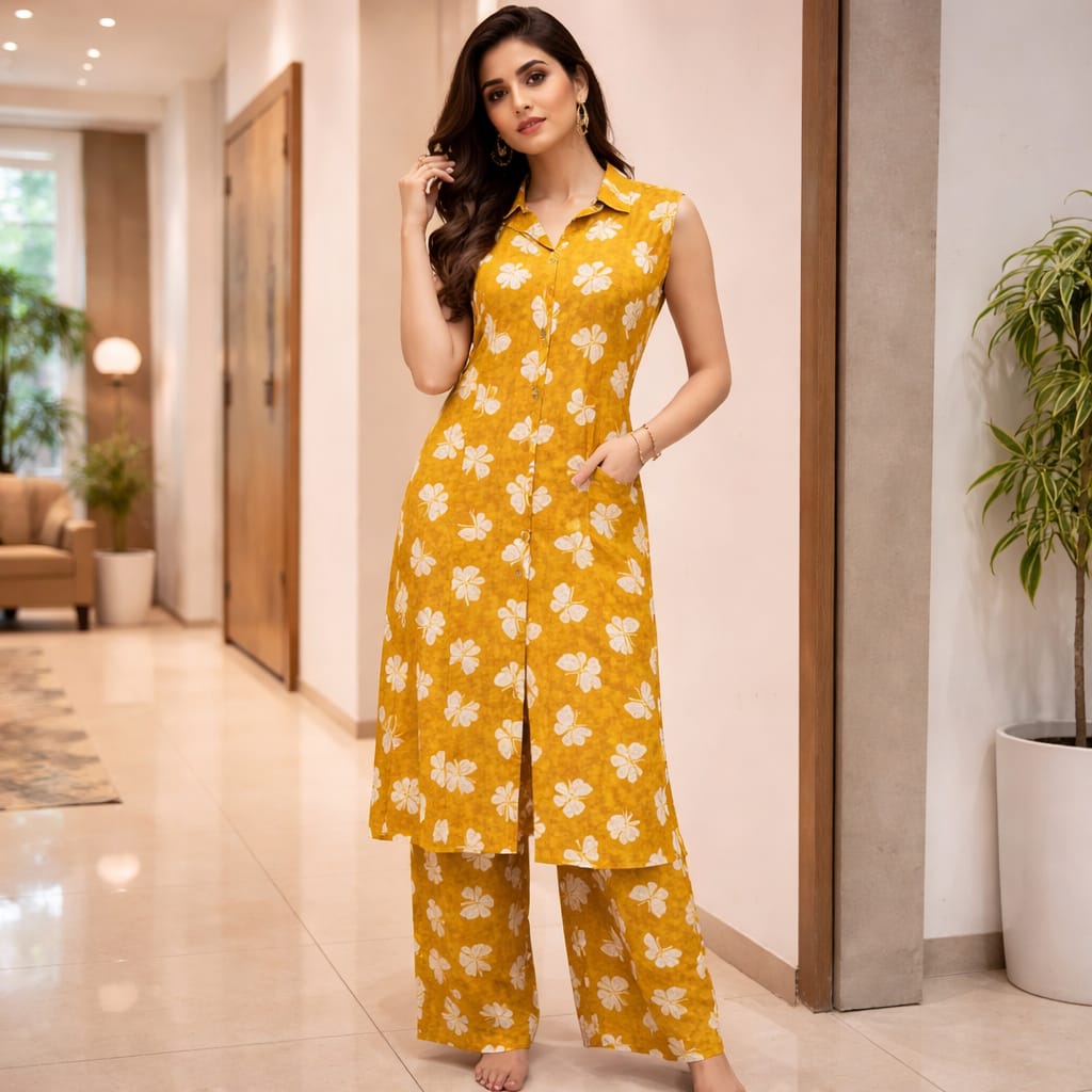 Cotton Printed Dress