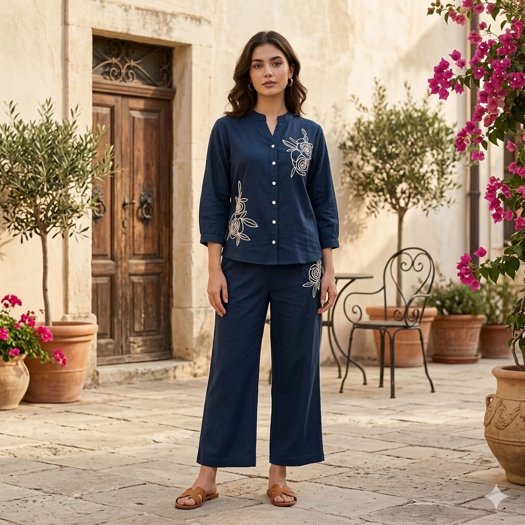 Soft Cotton Co Ord Set