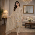 Kurta Pant & Dupatta Set