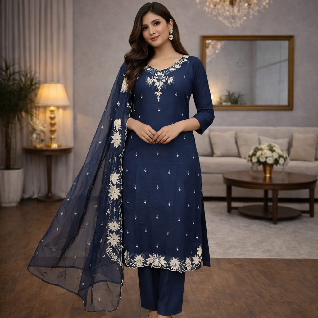 3 Piece Kurti Set