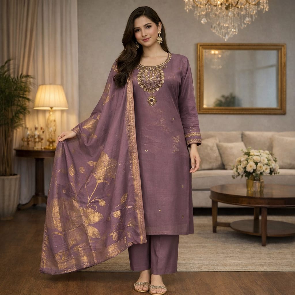 3 Piece Kurti Set