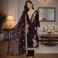Kurta Pant & Dupatta Set